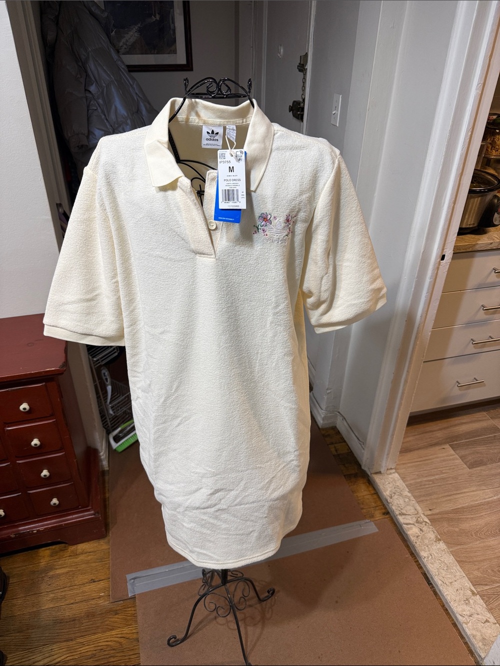 Adidas Originals Women POLO DRESS Size M NWT!